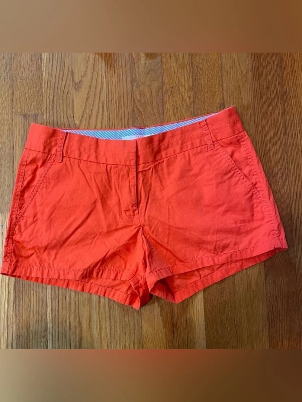 J. Crew Bright Coral Bermuda Shorts